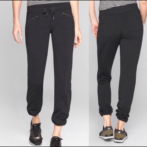 Athleta Pants - Athleta Metro Slouch Pant Full Length Zip Pockets